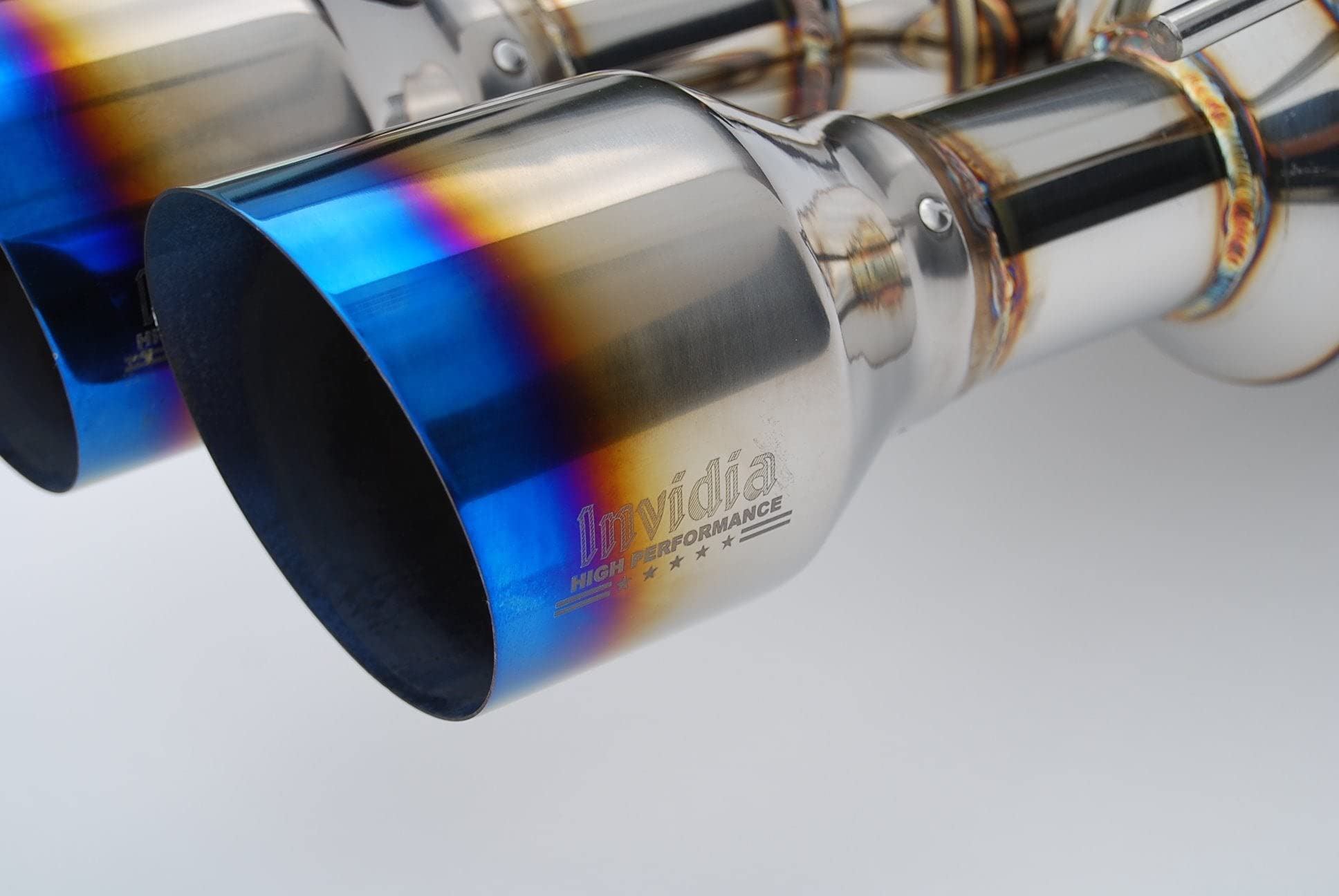 Amazon.com: Invidia Gemini Cat-Back Exhaust w/Ti Burnt Tips for